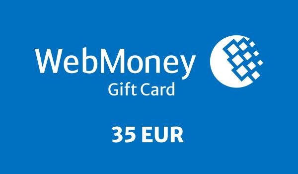 WebMoney Gift Card 35 EUR