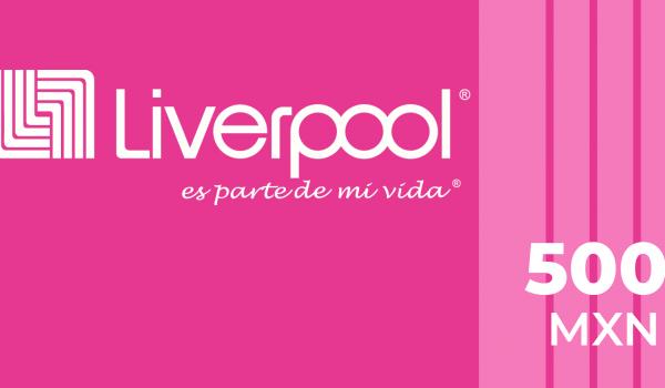 Liverpool Mexico Gift Card 500 MXN