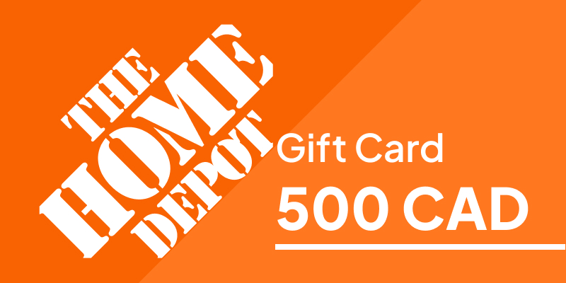 The Home Depot Gift Card 500 CAD