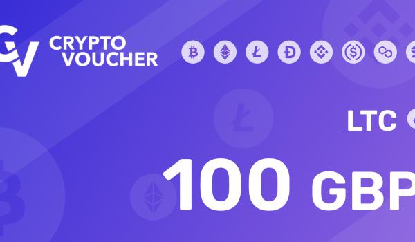 Crypto Voucher LTC 100 GBP
