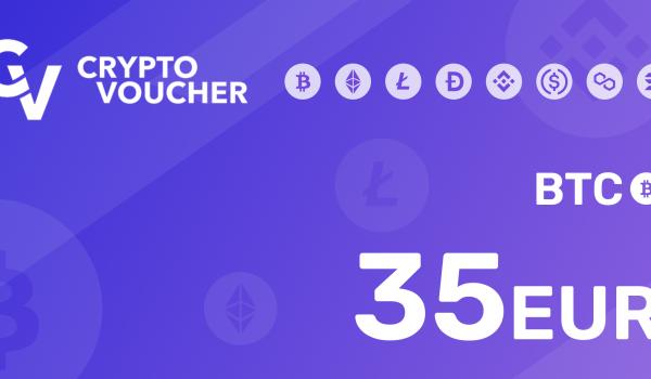 Crypto Voucher BTC 35 EUR