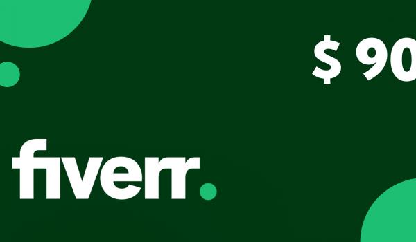 Fiverr Gift Card 90 USD