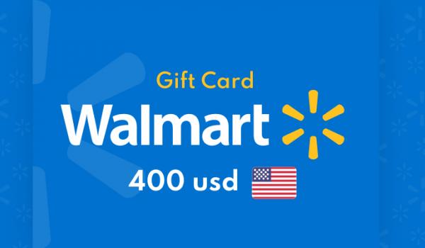 Walmart Gift Card 400 USD