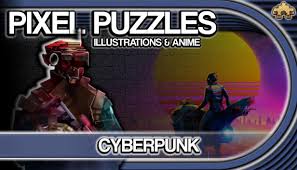 Pixel Puzzles Illustrations and Anime Jigsaw Pack Cyberpunk (PC)