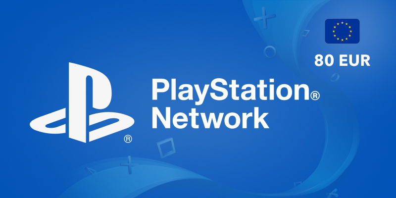 PlayStation Network Gift Card 80 EUR