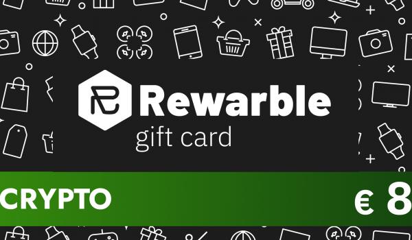 Rewarble Crypto Gift Card 8 EUR