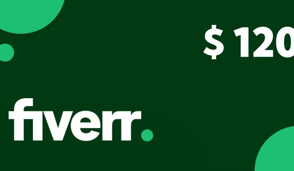 Fiverr Gift Card 120 USD