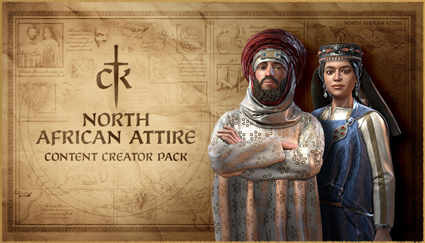 Crusader Kings III Content Creator Pack: North African Attire (PC)