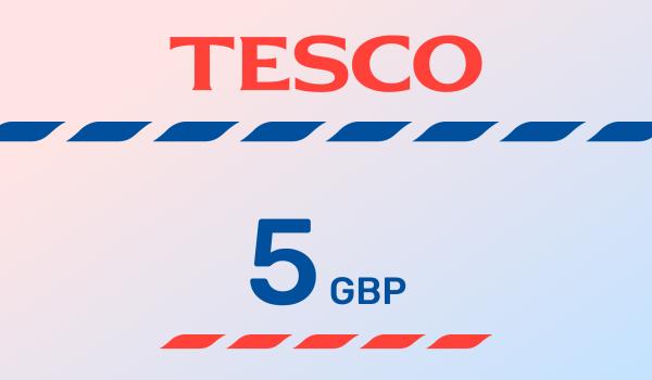 Tesco Gift Card 5 GBP