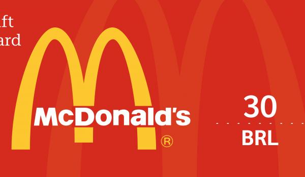McDonalds Gift Card 30 BRL