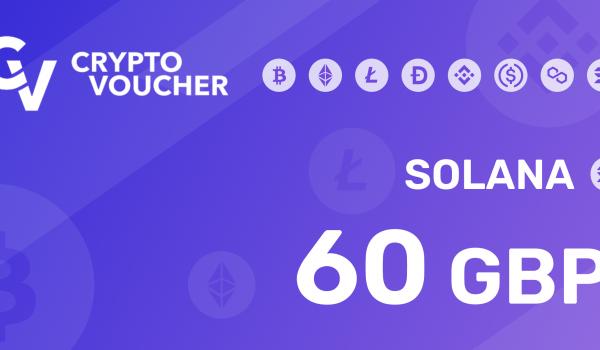 Crypto Voucher Solana 60 GBP