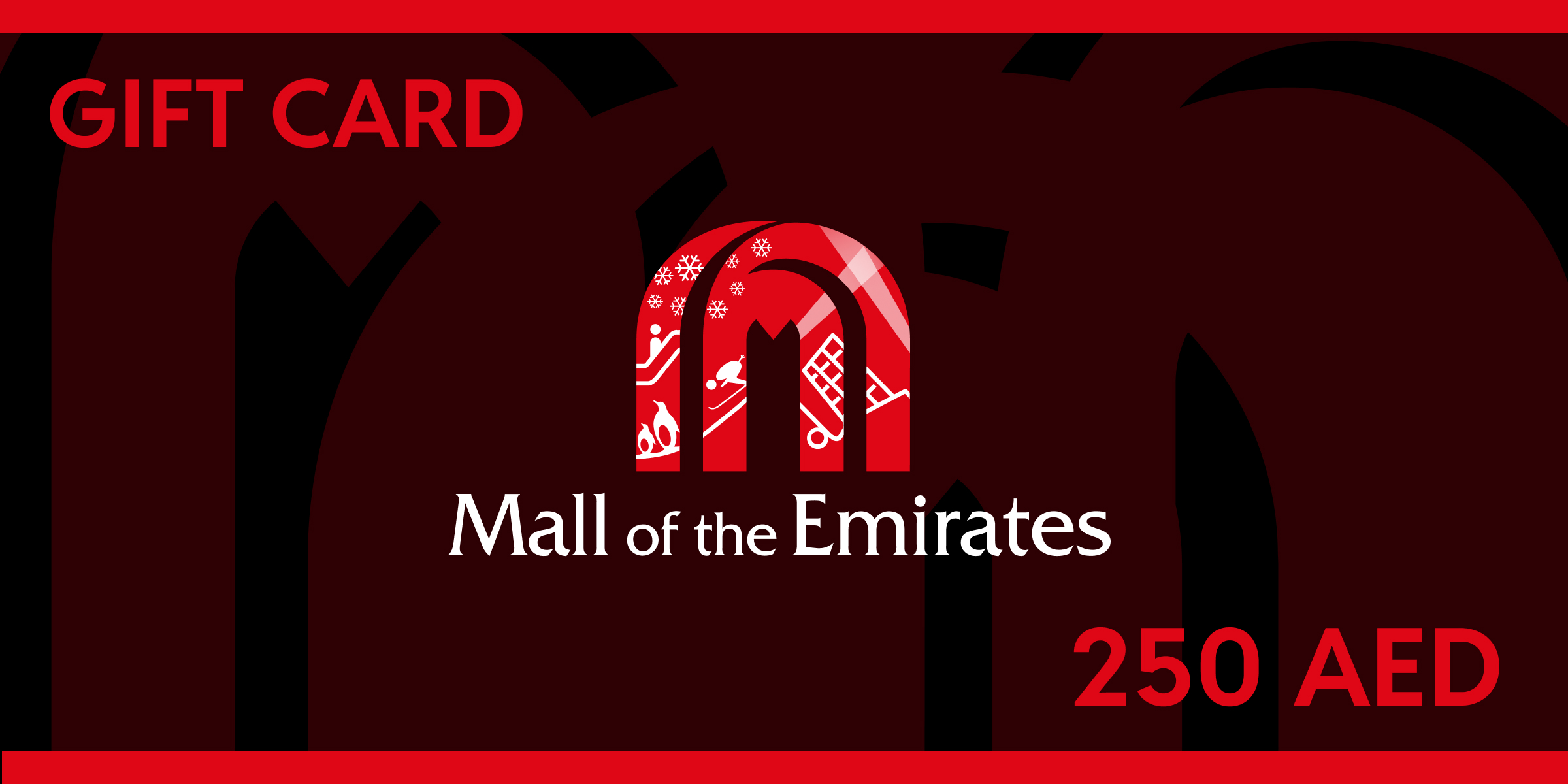 Mall of the Emirates Gift Card 250 AED