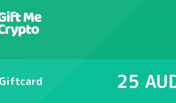 Gift Me Crypto Gift Card 25 AUD