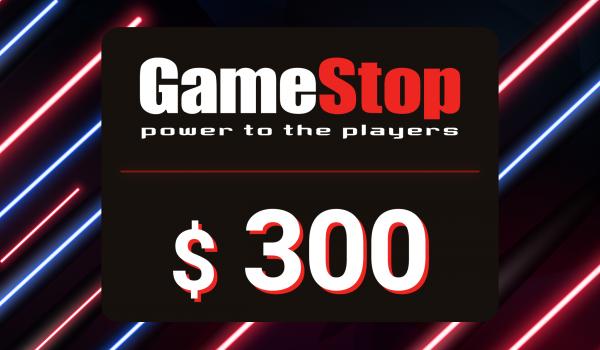 GameStop Gift Card 300 USD