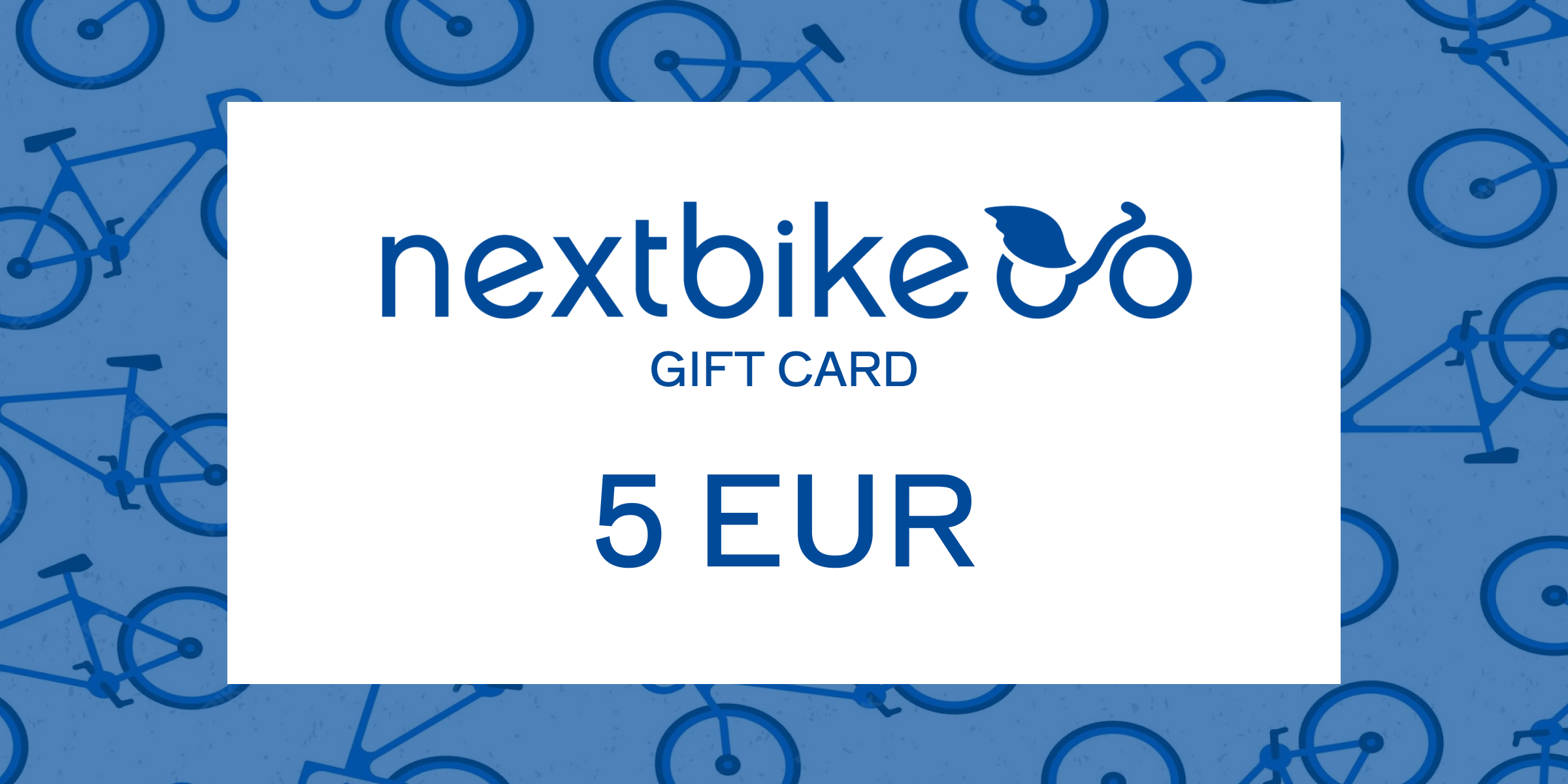 Nextbike Gift Card 5 EUR