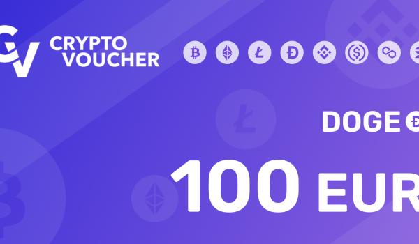 Crypto Voucher Doge 100 EUR
