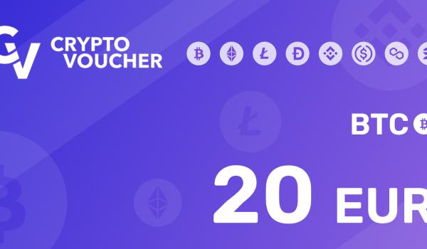 Crypto Voucher BTC 20 EUR