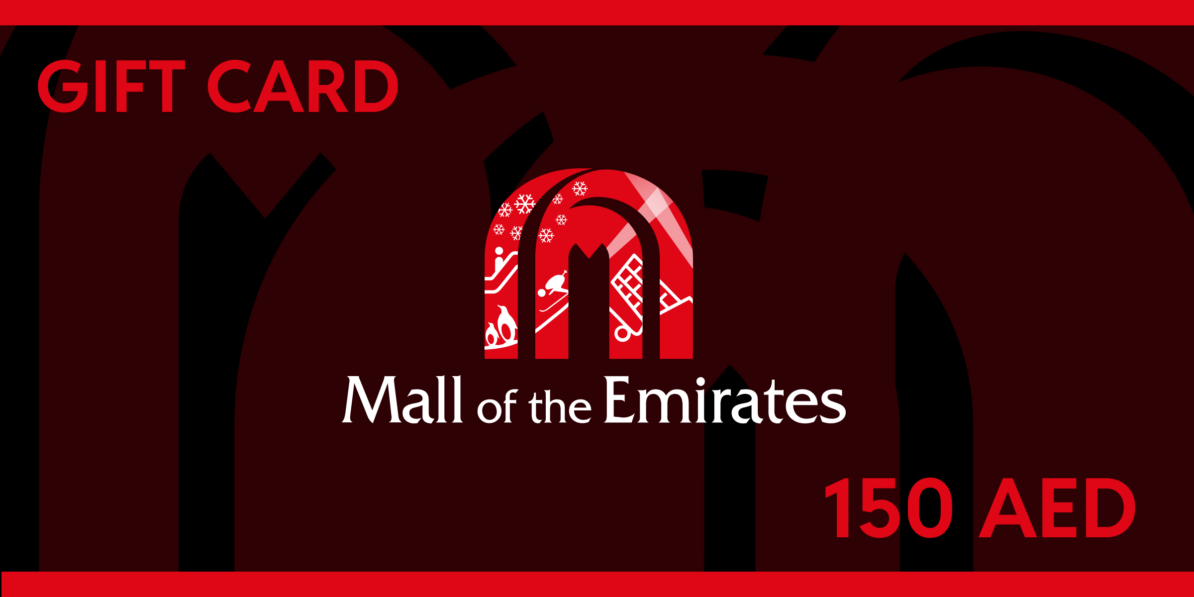 Mall of the Emirates Gift Card 150 AED