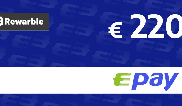 Epay Gift Card 220 EUR