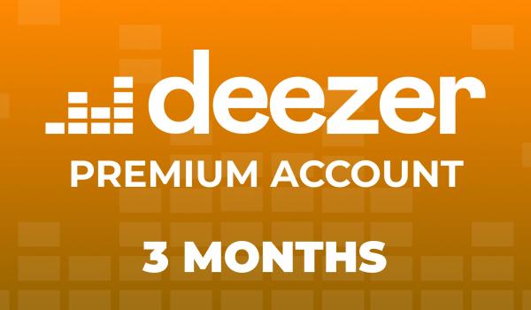 Deezer Premium Account 3 Months