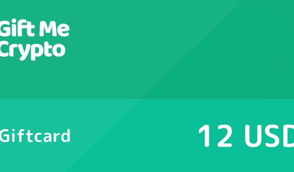 Gift Me Crypto Gift Card 12 USD