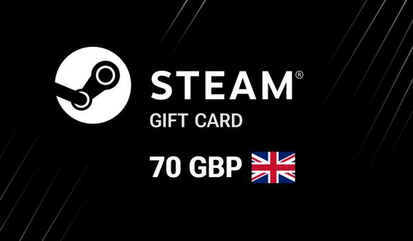 Steam Gift Card 70 GBP