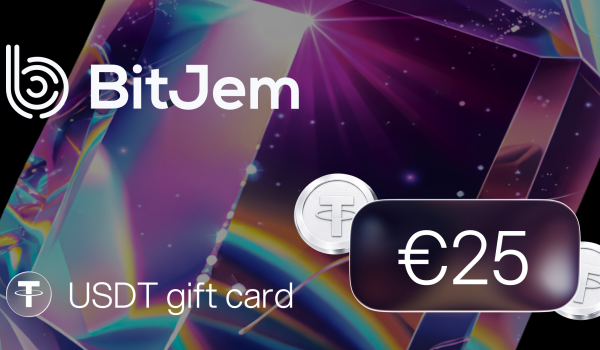 Bitjem USDT Gift Card 25 EUR