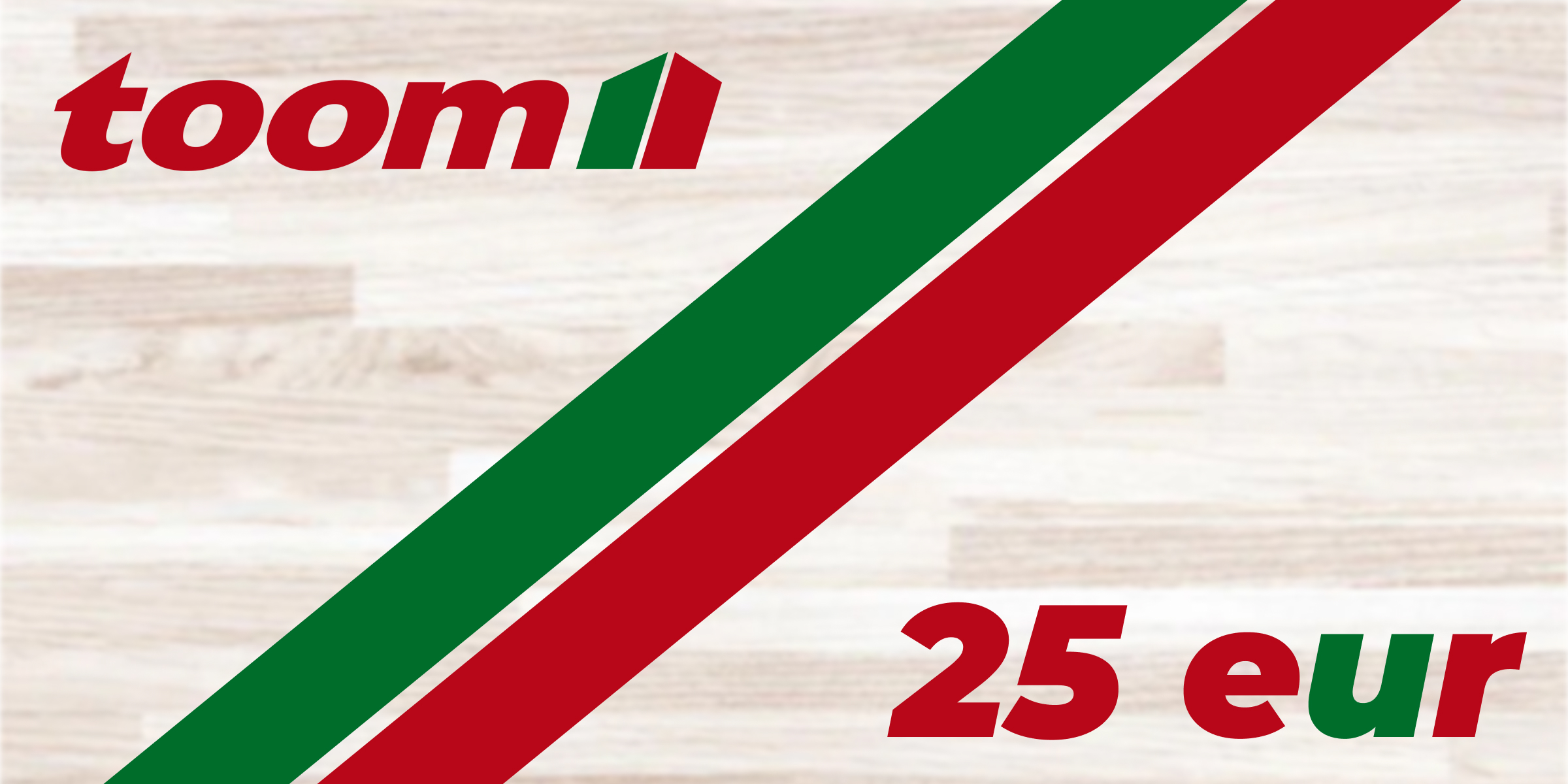 Toom Baumarkt Gift Card 25 EUR