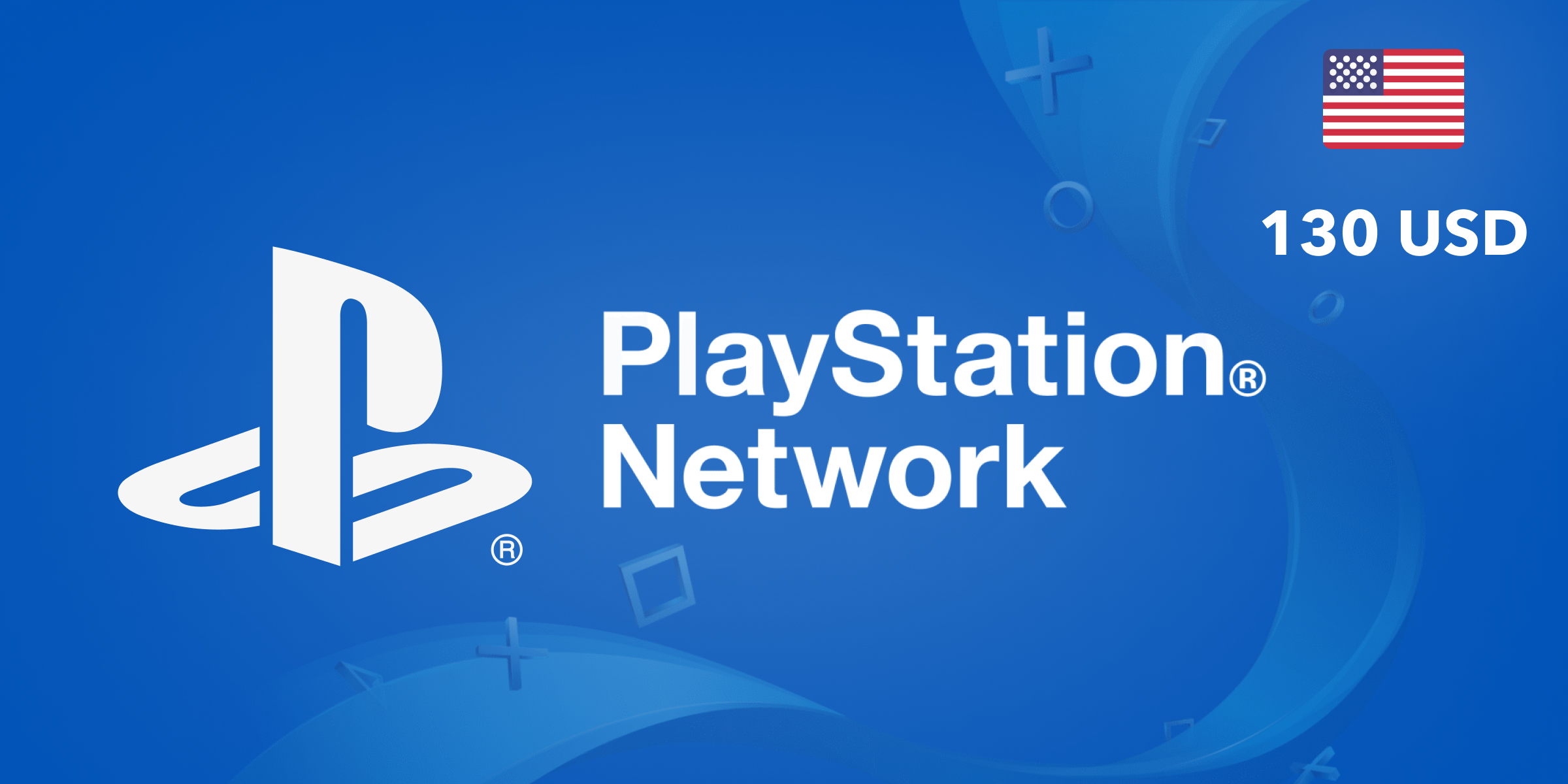PlayStation Network Gift Card 130 USD