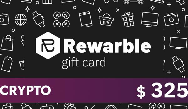 Rewarble Crypto Gift Card 325 USD