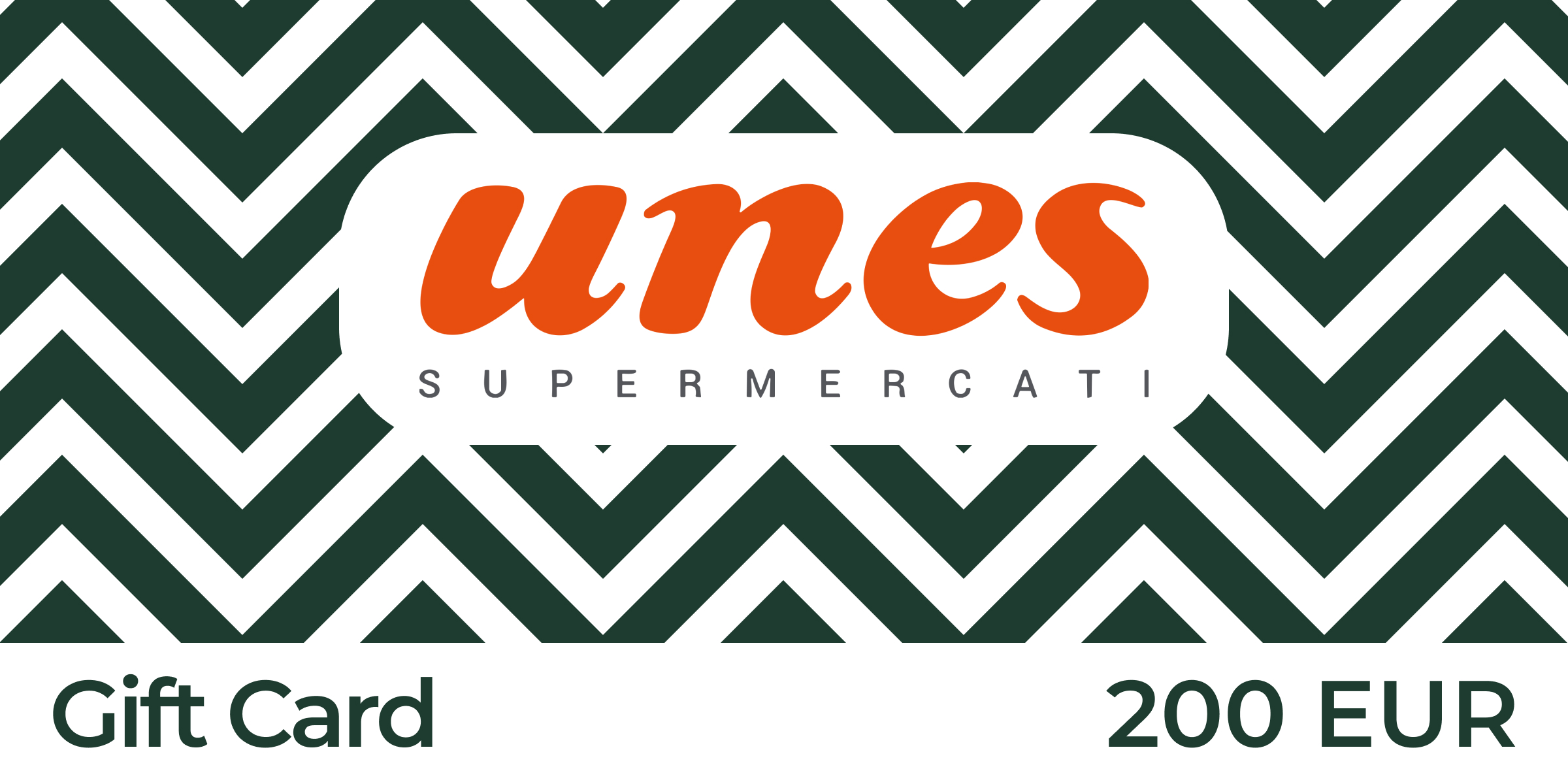 Unes Gift Card 200 EUR