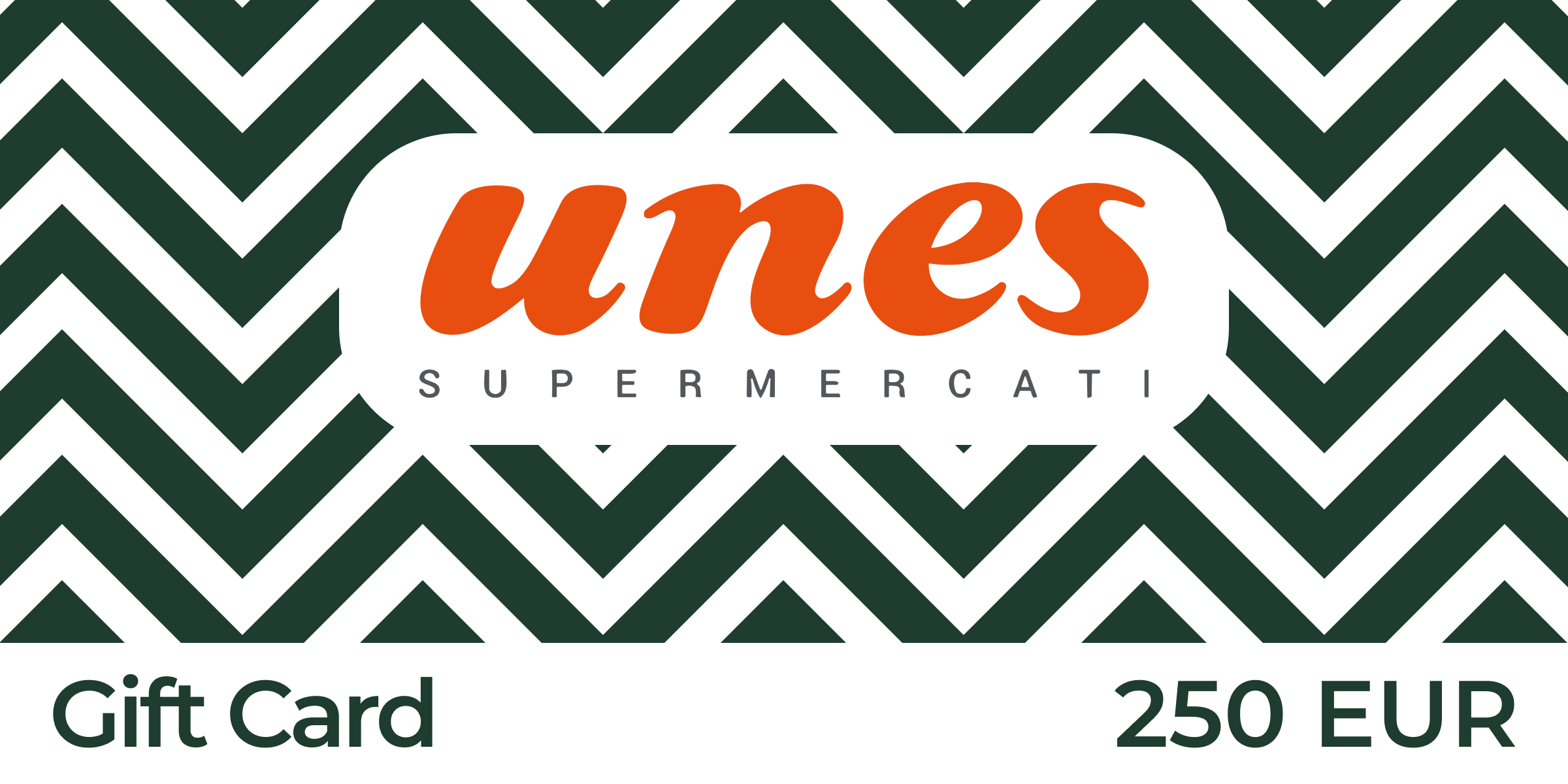 Unes Gift Card 250 EUR