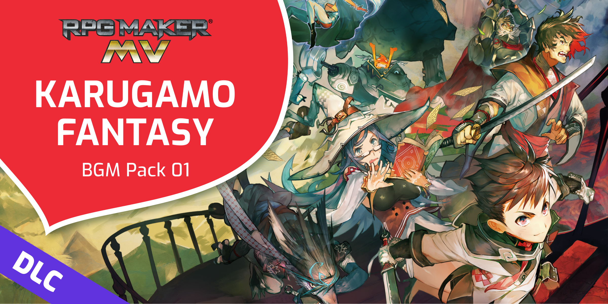 RPG Maker MV Karugamo Fantasy BGM Pack 01 (DLC)