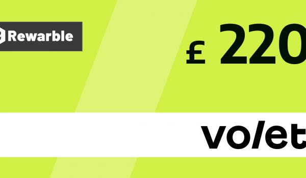 Volet Gift Card 220 GBP