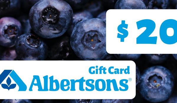 Albertsons Gift Card 20 USD