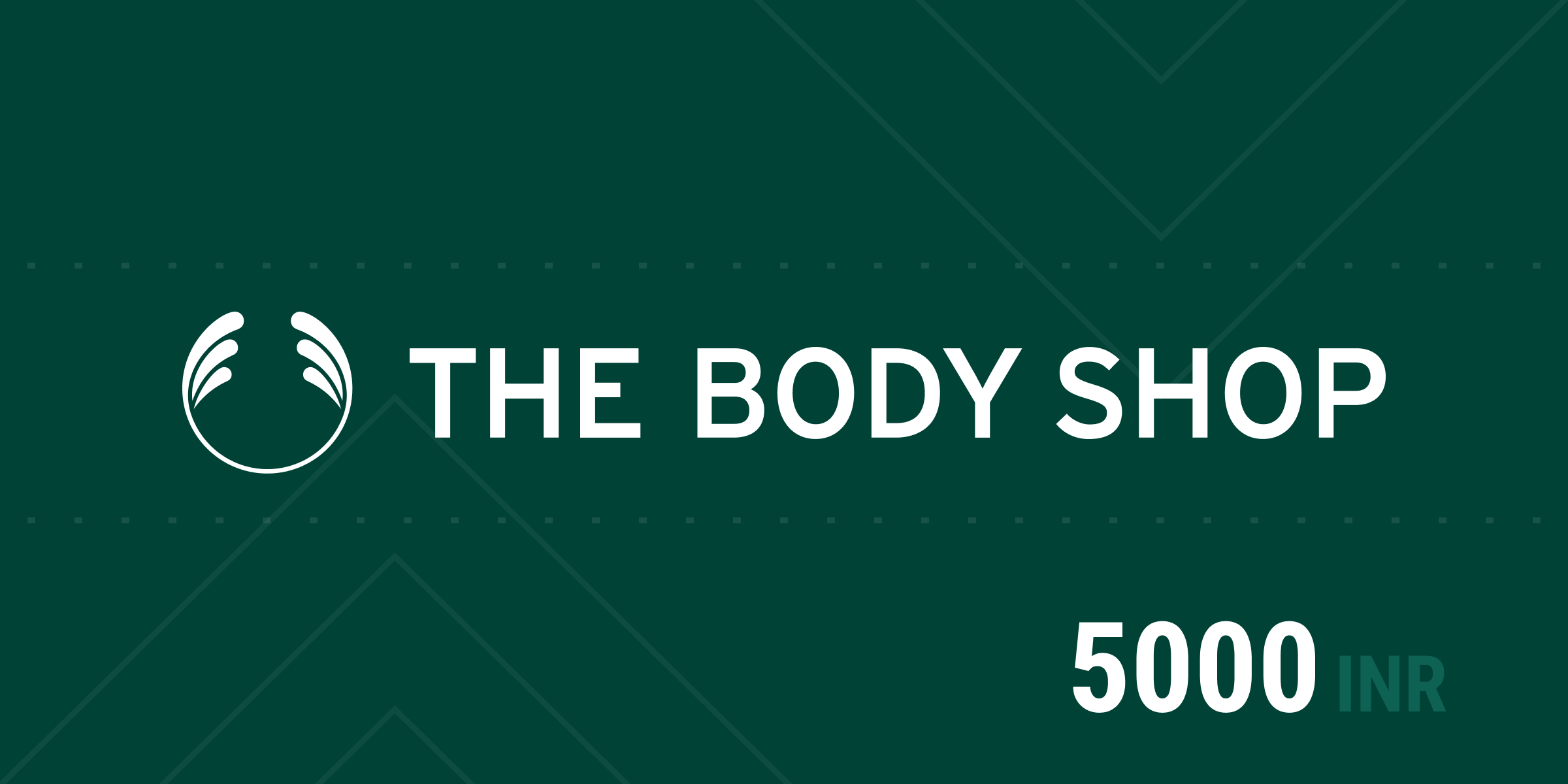 The Body Shop Gift Card 5000 INR