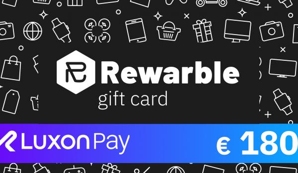 Rewarble Luxon Pay Gift Card 180 EUR