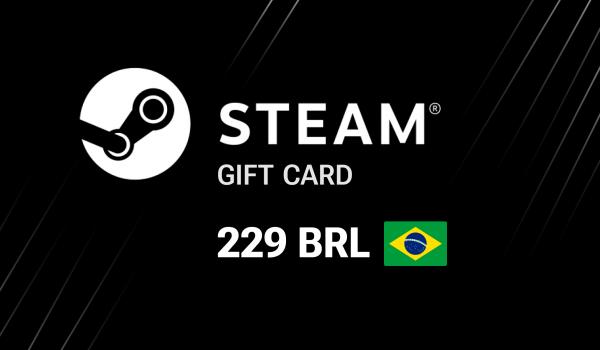 Steam Gift Card 229 BRL