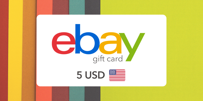 Ebay Gift Card 5 USD