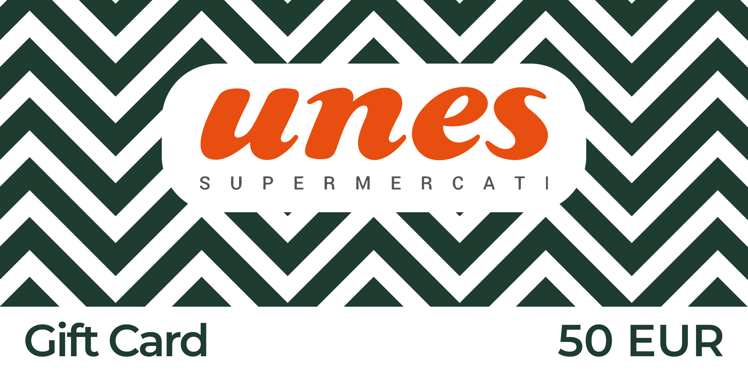 Unes Gift Card 50 EUR