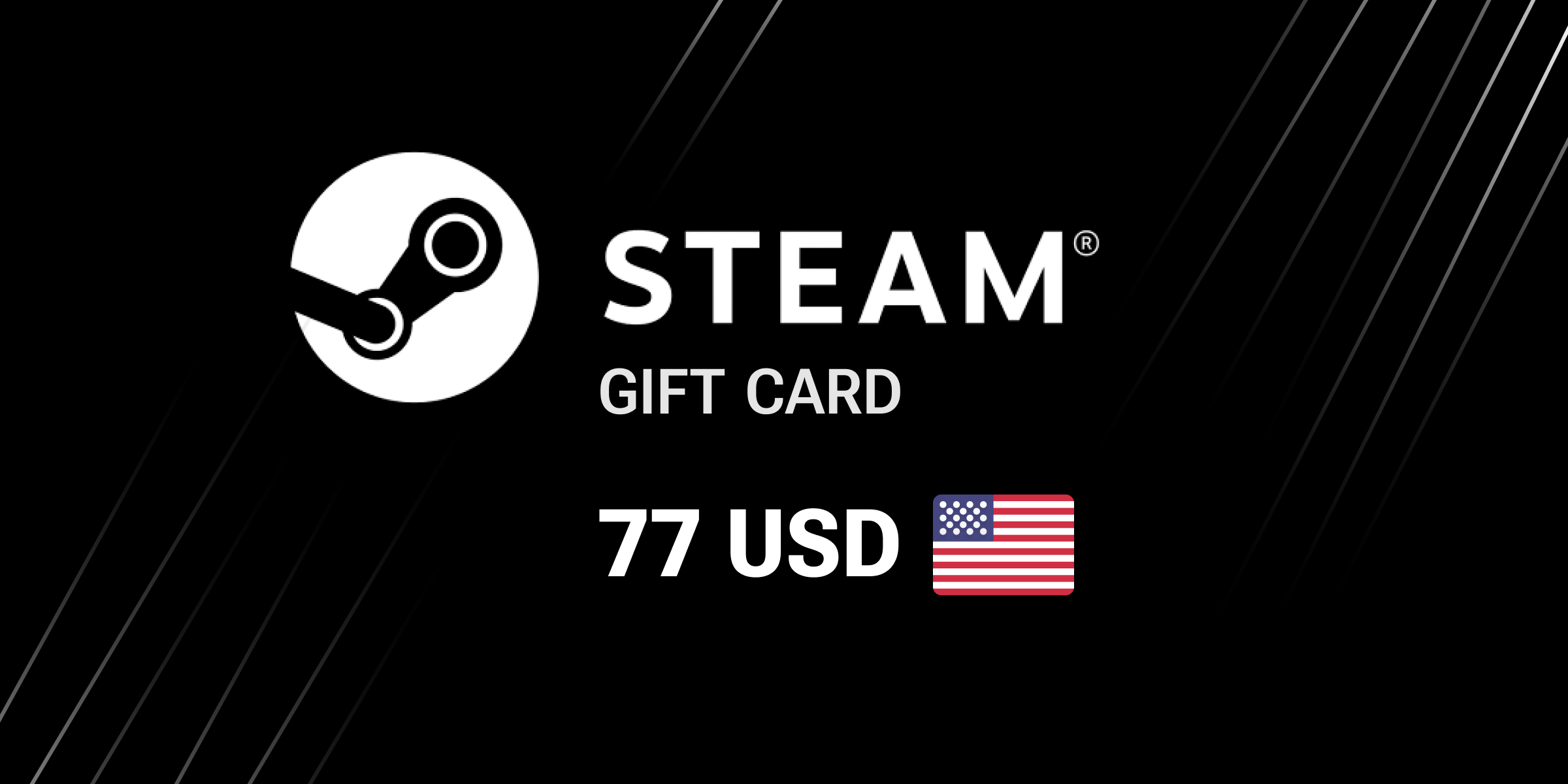 Steam Gift Card 77 USD