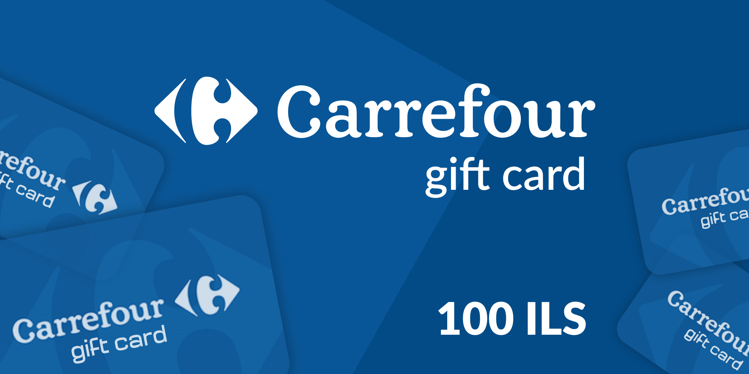 Carrefour Gift Card 100 ILS