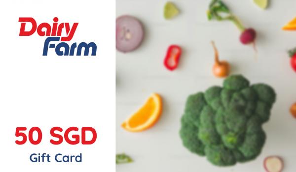 Dairy Farm Group Gift Card 50 SGD