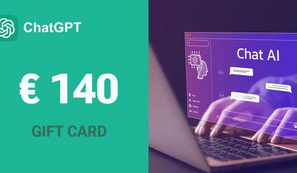 ChatGPT Gift Card 140 EUR