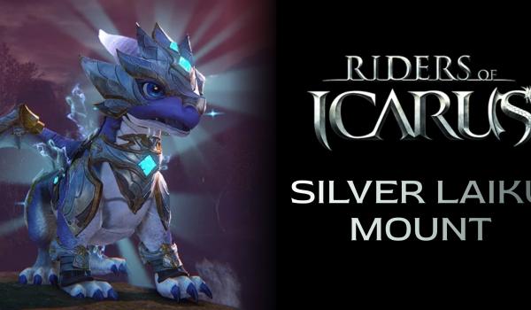 Riders of Icarus Silver Laiku Mount