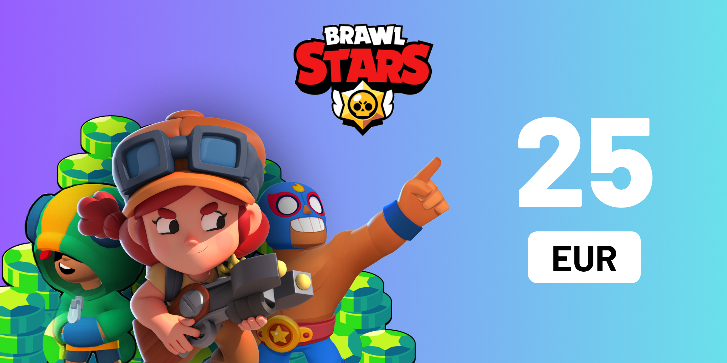Brawl Stars Gift Card 25 EUR