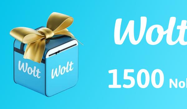 Wolt Gift Card 1500 NOK