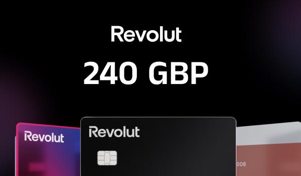 Revolut Gift Card 240 GBP