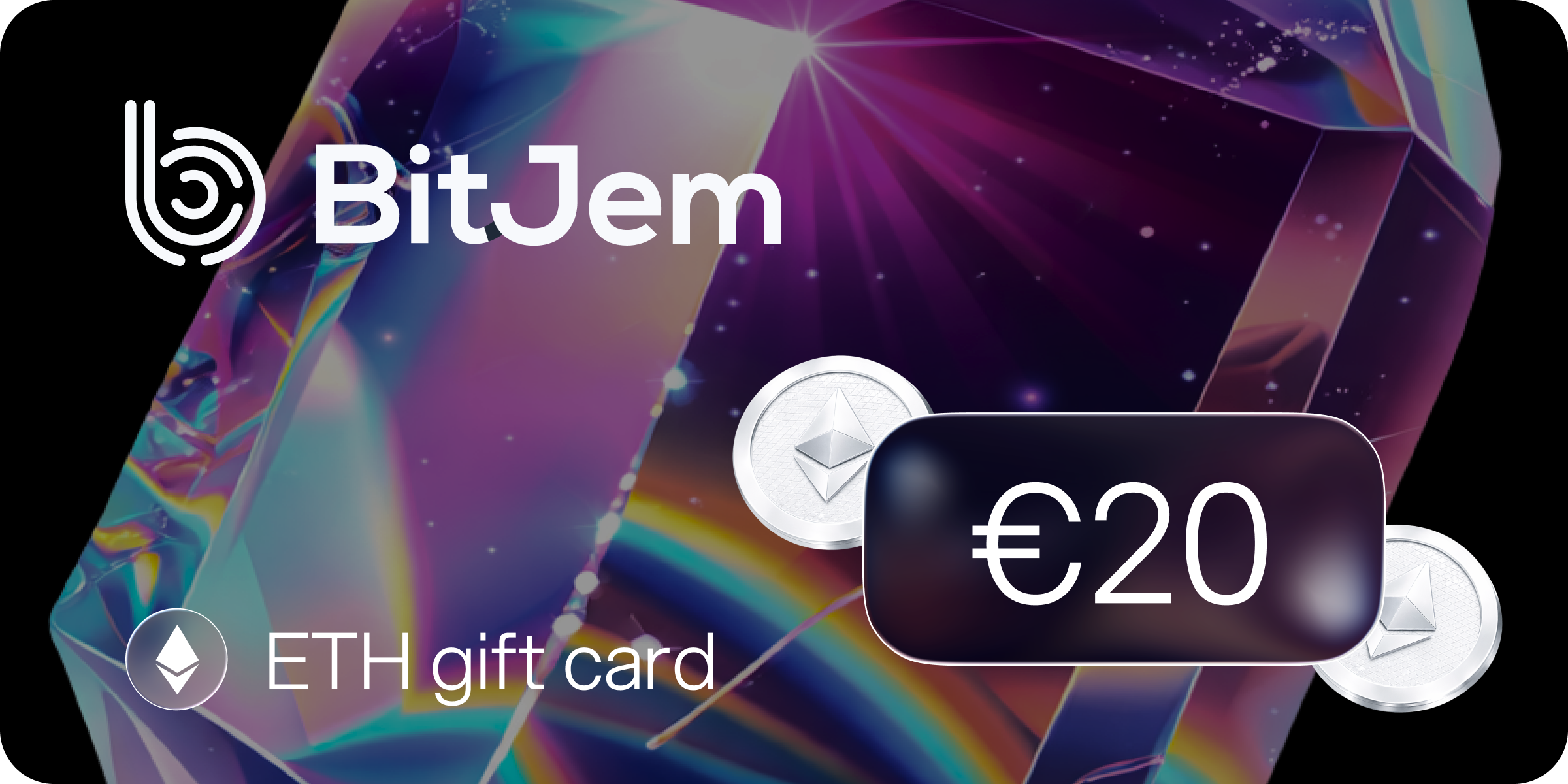 BitJem ETH Gift Card 20 EUR