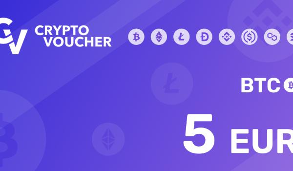 Crypto Voucher BTC 5 EUR
